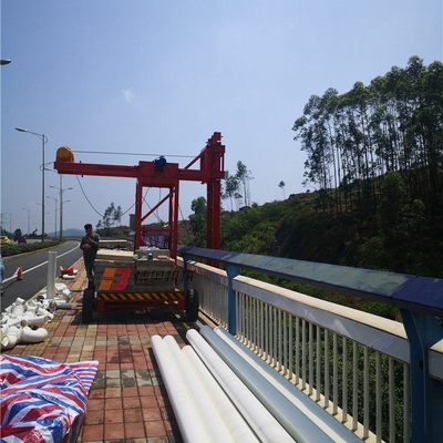 博奧FN42公路折臂式橋梁檢測(cè)車(chē) 燈桿輕松跨越，臺(tái)車(chē)靈動(dòng)支撐